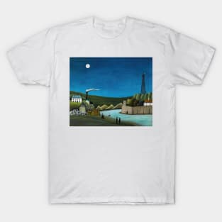 La Seine A Suresnes by Henri Rousseau T-Shirt